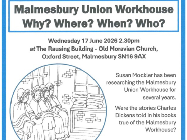 Athelstan Museum Teatime Talk - Malmesbury Union Workhouse Why? Where? When? Who?